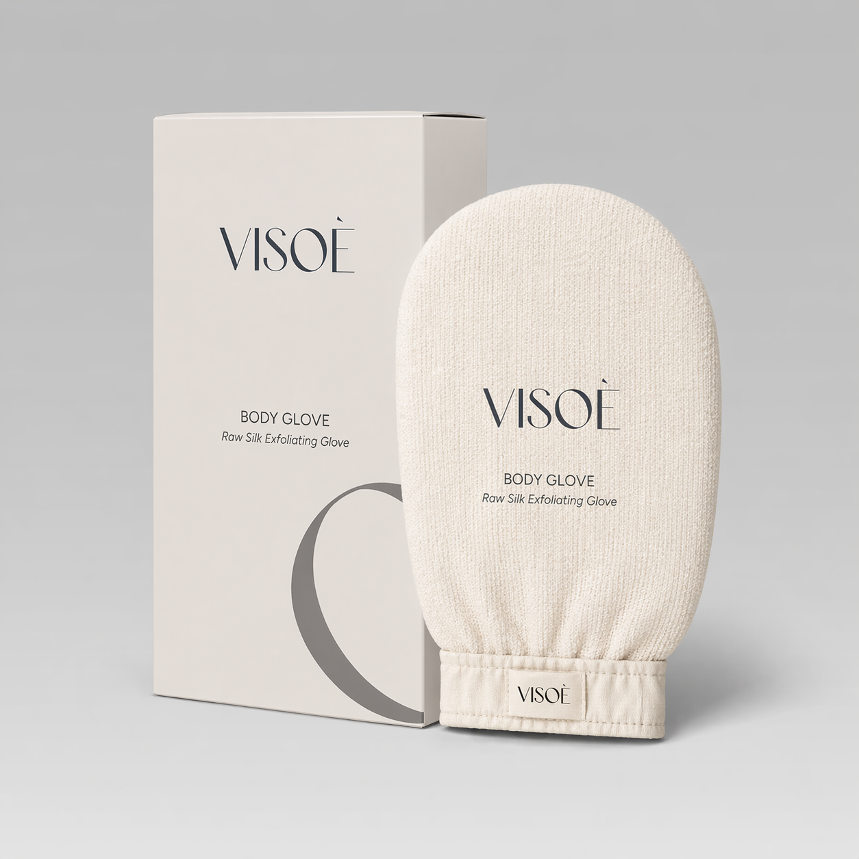 BODY SILK GLOVE (100% RAW SILK)